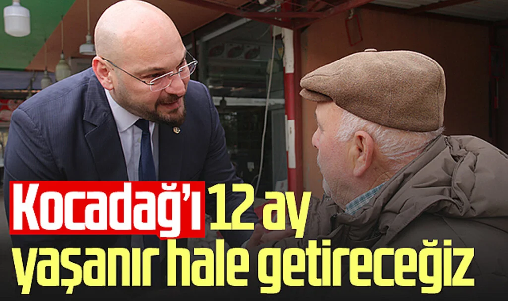CHP Atakum Belediye Başkan Adayı Serhat Türkel: Kocadağ’ı 12 ay yaşanır hale getireceğiz