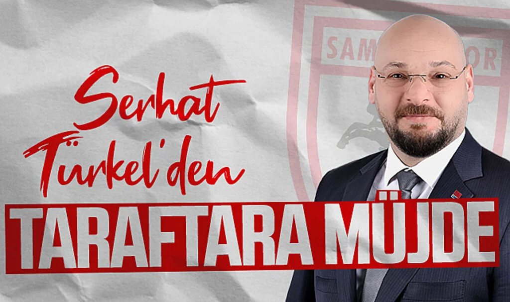 CHP Atakum Belediye Başkan Adayı Türkel'den Samsunspor taraftarlarına müjde