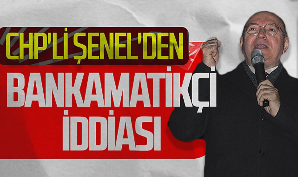 CHP İlkadım Adayı Murat Şenel'den bankamatikçi iddiası 