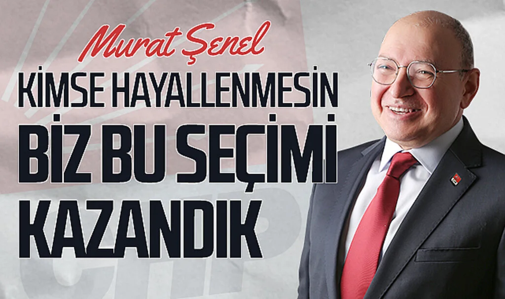 CHP İlkadım Belediye Başkan Adayı Murat Şenel: "Kimse hayallenmesin, biz bu seçimi kazandık"