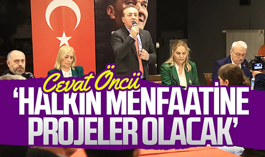 CHP Samsun Büyükşehir Adayı Cevat Öncü: 'Halkın ve kamunun  menfaatine projeler olacak'