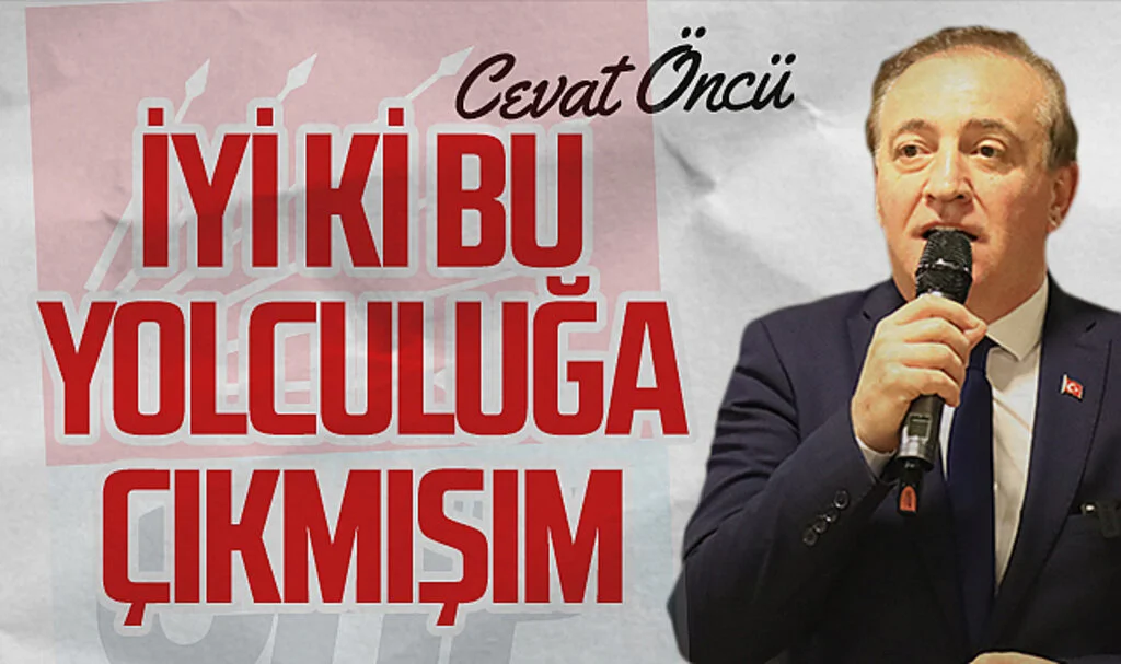CHP Samsun Büyükşehir Adayı Cevat Öncü: "İyi ki Bu Yolculuğa Çıkmışım"