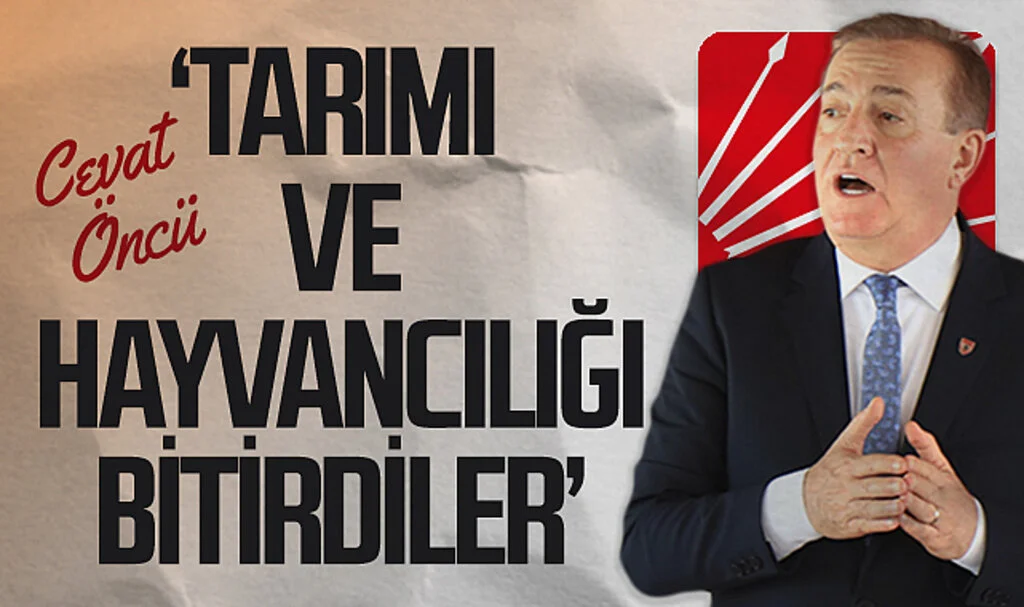 CHP Samsun Büyükşehir Adayı Cevat Öncü: "Tarımı ve Hayvancılığı bitirdiler"
