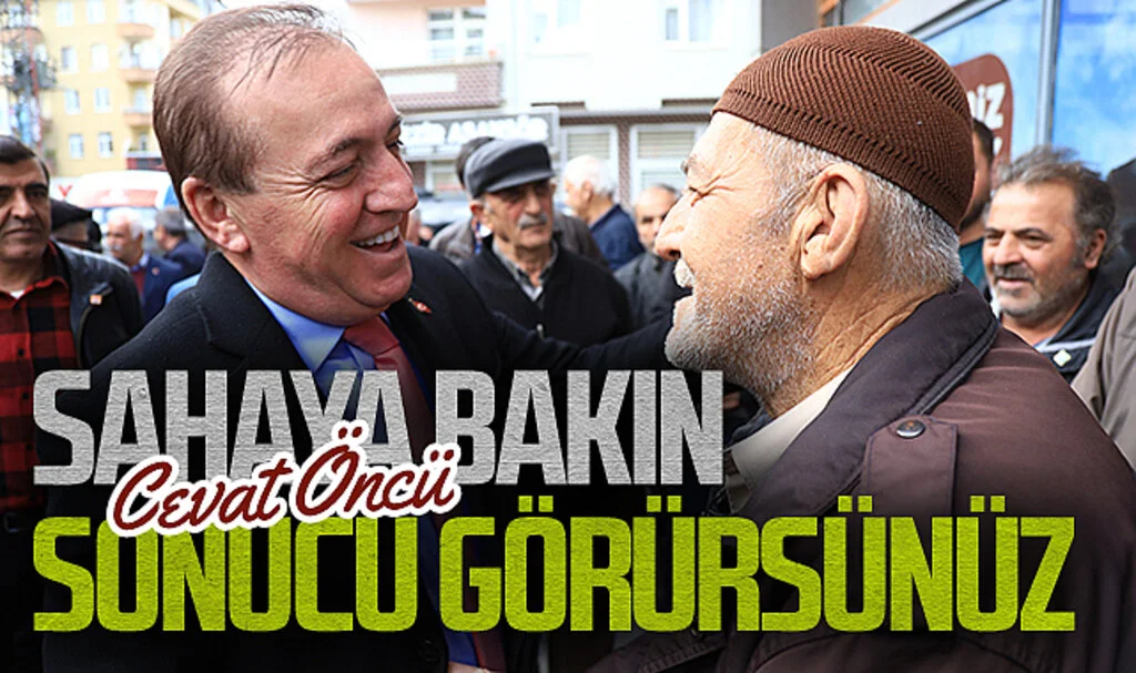 CHP Samsun Büyükşehir Adayı İnşaat Mühendisi Cevat Öncü: 'Sahaya bakın sonucu görürsünüz' 