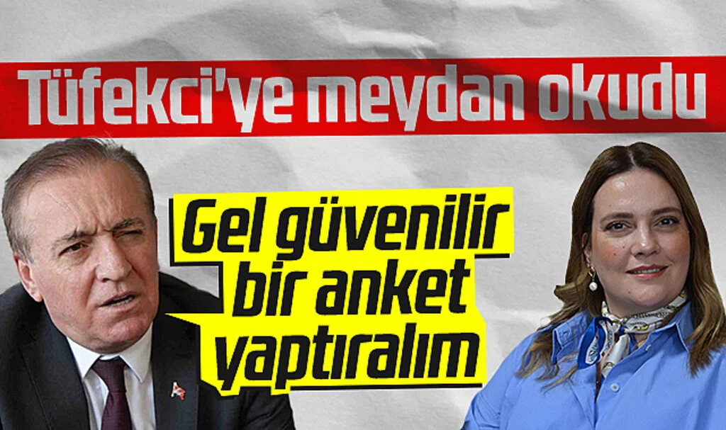 Cevat Öncü, İmren Nilay Tüfekci'ye meydan okudu: Gel, güvenilir bir anket yaptıralım