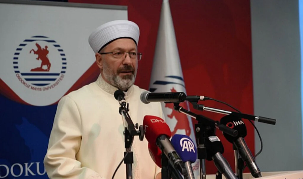 Diyanet İşleri Başkanı Erbaş OMÜ'de konuştu: “Siyonist Hıristiyanlar, Siyonist Yahudilerden daha tehlikeli”