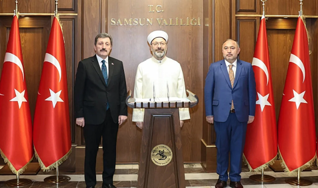 Diyanet İşleri Başkanı Erbaş Samsun'da