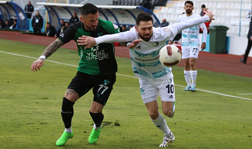 Erzurumspor FK ve Kocaelispor golsüz berabere