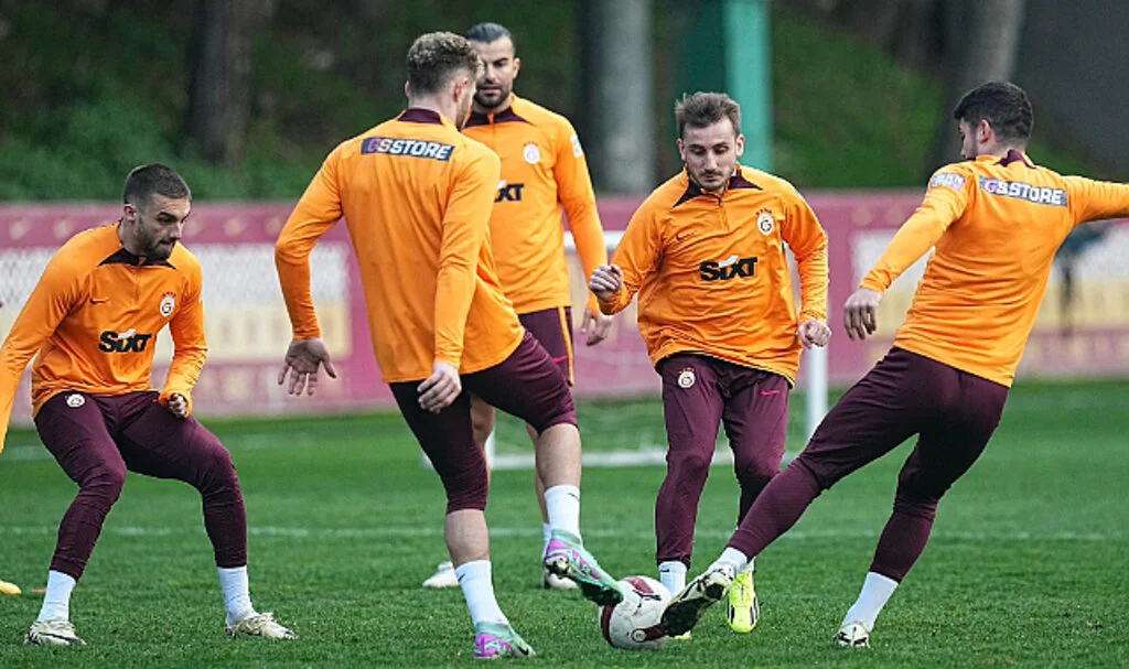 Galatasaray, Kasımpaşa maçı öncesi hazırlıklarını sürdürdü