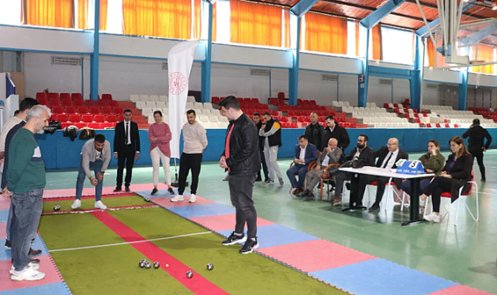 Havza'da bocce turnuvası başladı