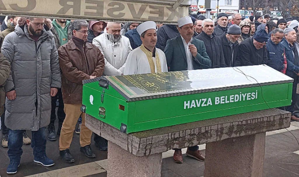 Havza'da camide hayatını kaybeden kişi toprağa verildi