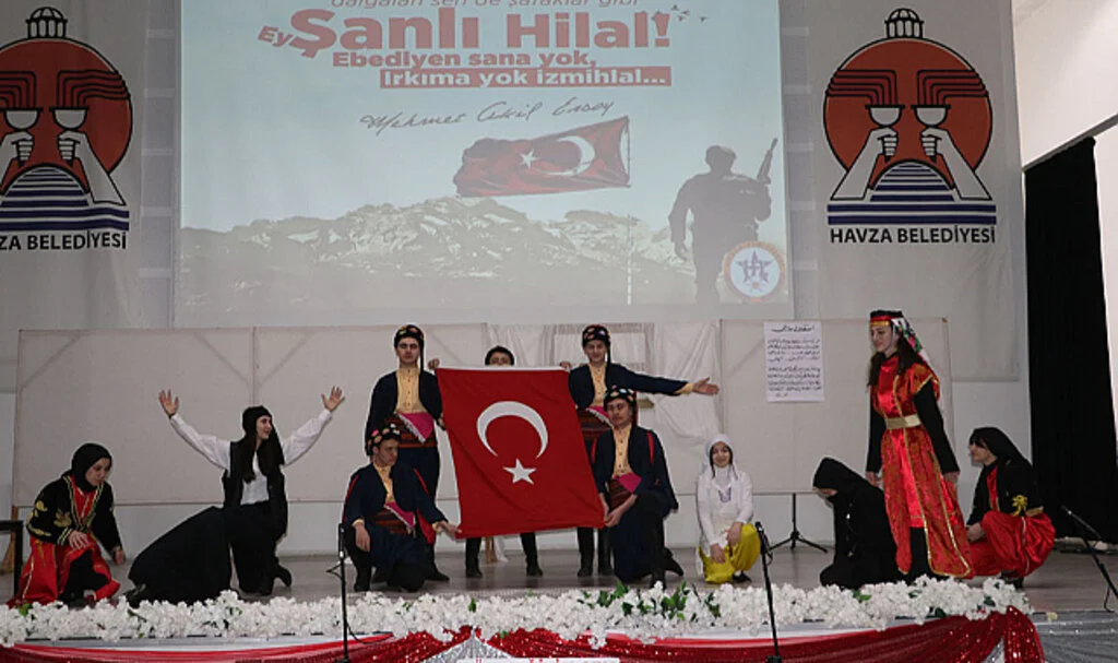 Havza'da Milli Şair Mehmet Akif Ersoy ve İstiklal Marşı'nın 103. Yılı Anıldı