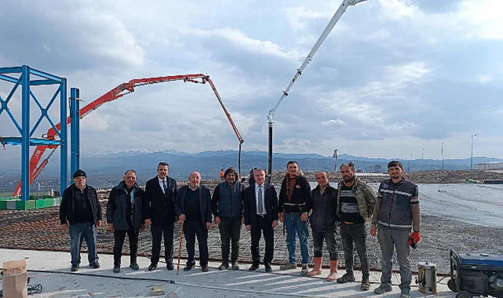 Havza OSB'de 90 Milyon Liralık Yatırım İçin İnşaat Başladı