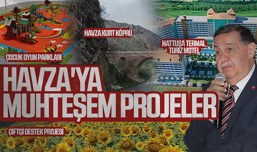 Havza'ya muhteşem projeler