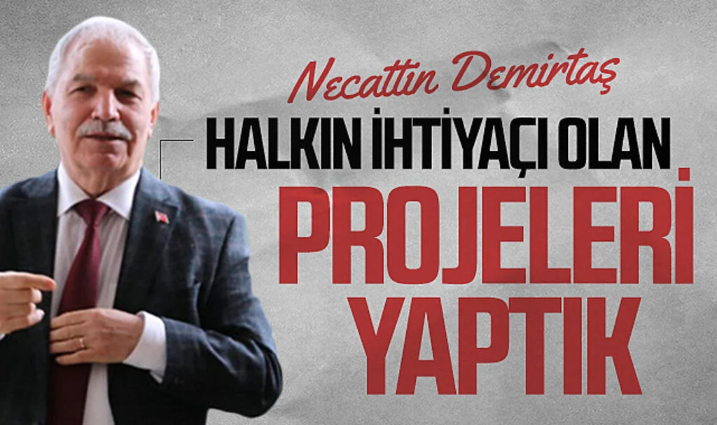 İlkadım Belediye Başkanı Necattin Demirtaş: "Ustalık dönemimizde yapacak çok işlerimiz var"