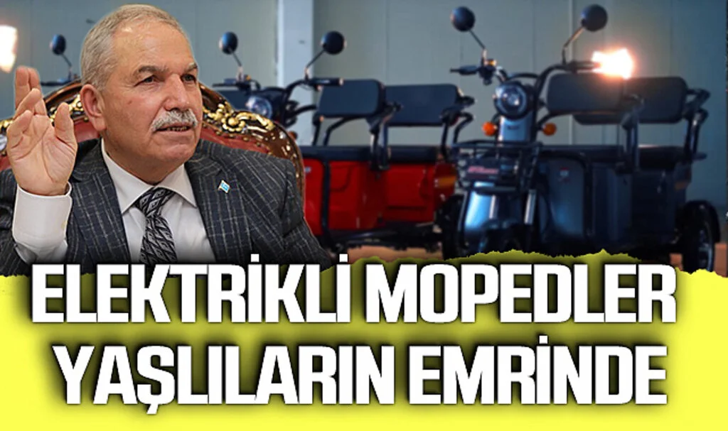 İlkadım Belediye Başkanı ve İYİ Parti Adayı Necattin Demirtaş: Elektrikli mopedler yaşlıların emrinde