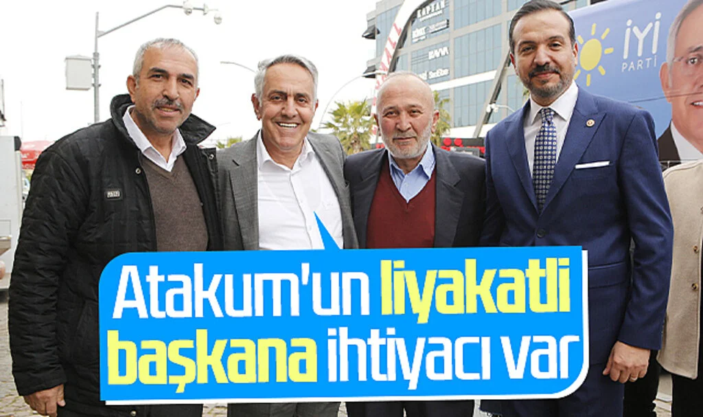 İYİ Parti Atakum Belediye Başkan Adayı Mimar Adem Bektaş: 'Atakum'un liyakatli başkana ihtiyacı var'