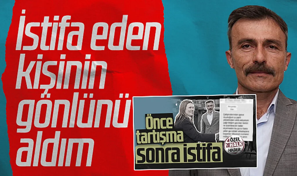 İYİ Parti Terme Belediye Başkan Adayı Oğuz Pamuk: 'İstifa eden kişinin gönlünü aldım'