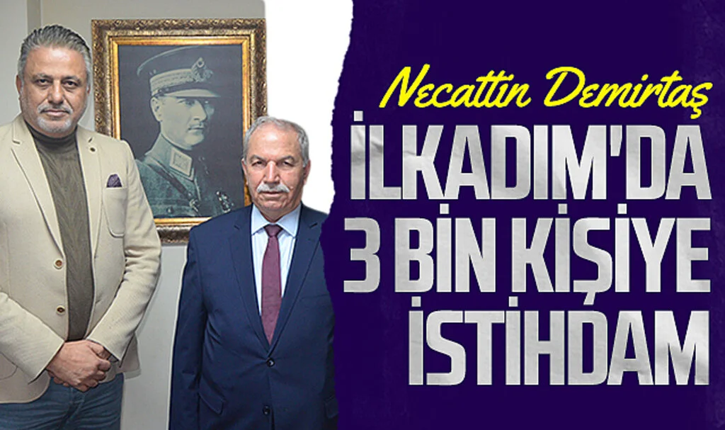 İYİ Partili İlkadım Belediye Başkanı Necattin Demirtaş: "İlkadım'da 3 bin kişiye istihdam"