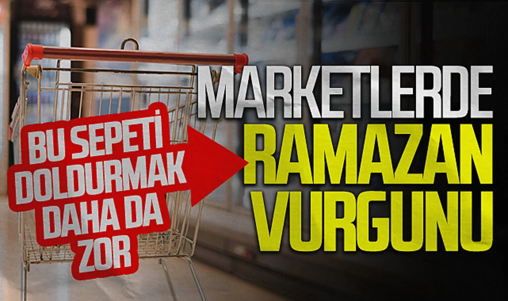 Marketlerde Ramazan vurgunu