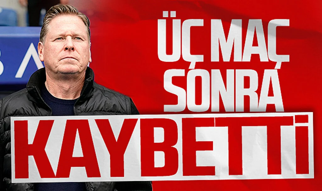 Markus Gisdol 3 maç sonra yenildi