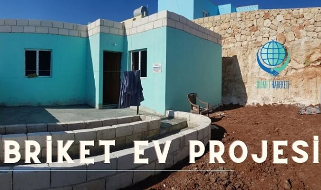 Mazlumlara Sıcak Bir Yuva: Briket Ev Projesi