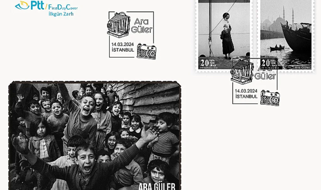 PTT, "Ara Güler" Temalı Anma Pulunu ve İlkgün Zarfını Tedavüle Sundu