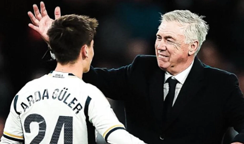 Real Madrid Teknik Direktörü Ancelotti, Arda Güler'i Öve Öve Bitiremedi!