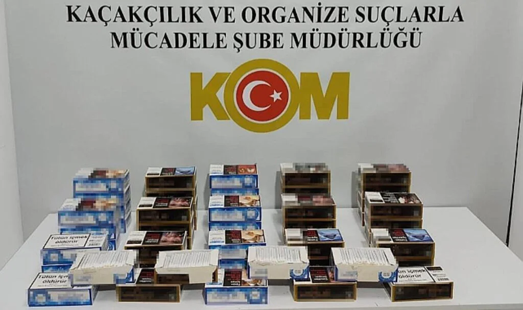 Samsun'da 11 Bin Adet Dolu Makaron Ele Geçirildi