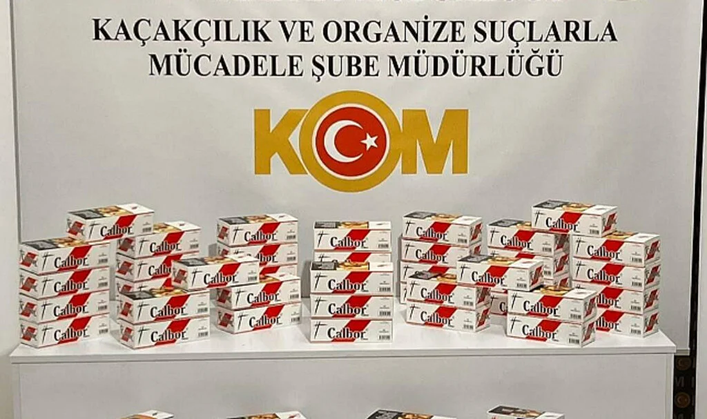 Samsun'da 15 bin 400 boş makaron ele geçirildi