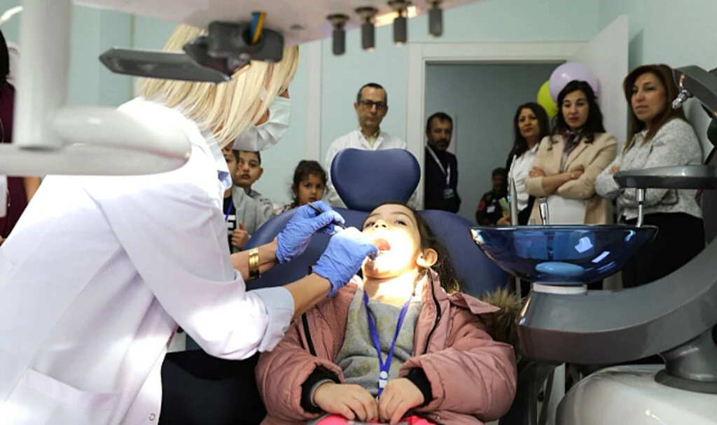 Samsun'da anaokullarında "Diş Sağlığına Yolculuk"