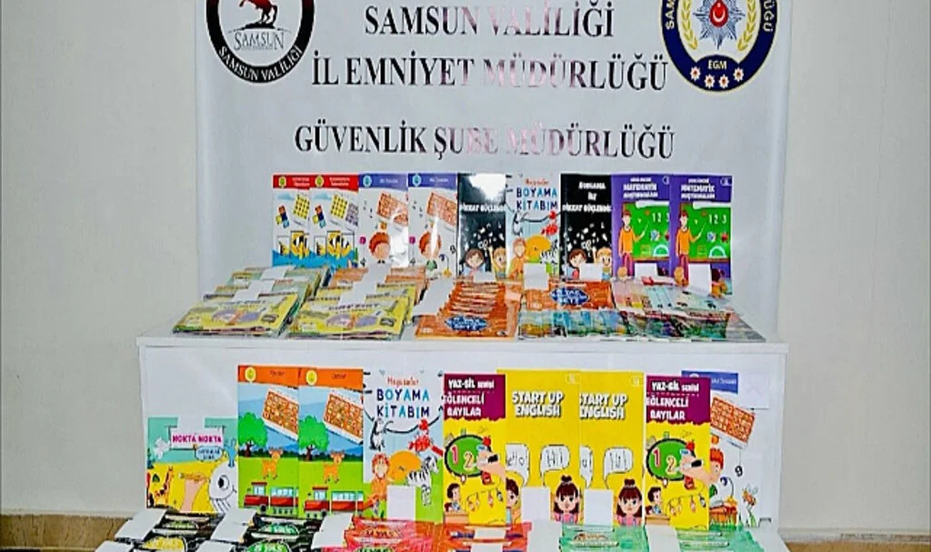 Samsun'da Bandrolsüz Kitap Operasyonu: Binlerce Kitap Ele Geçirildi