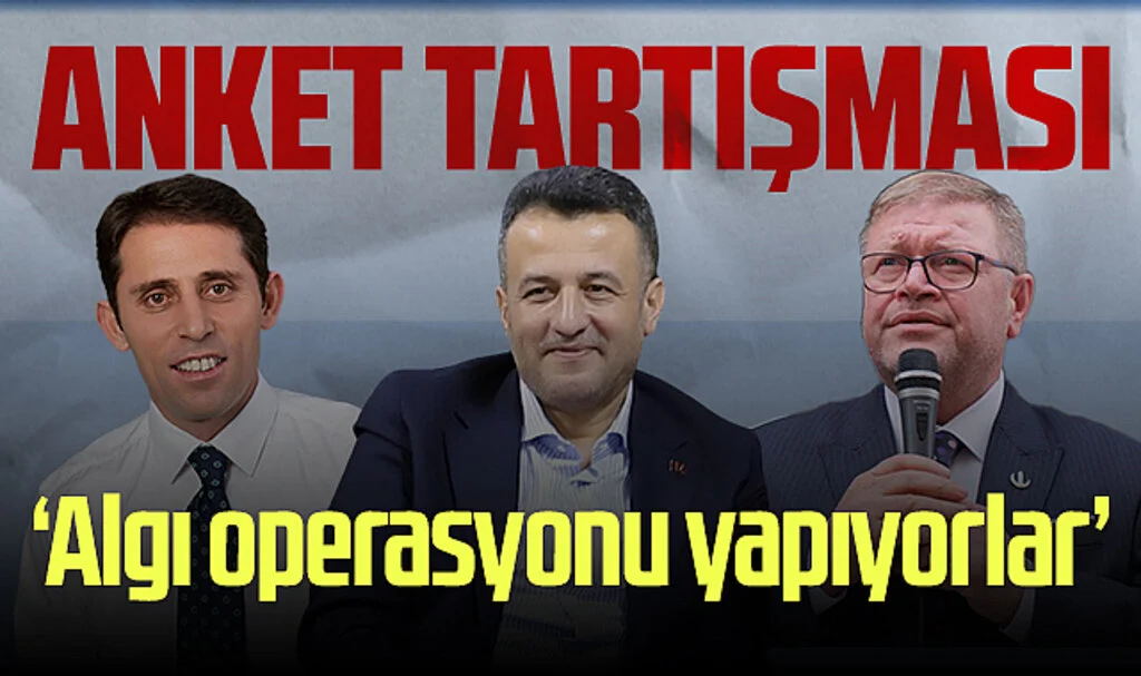 Samsun'da başkan adaylarının anket tartışması: 'Algı operasyonu yapıyorlar'