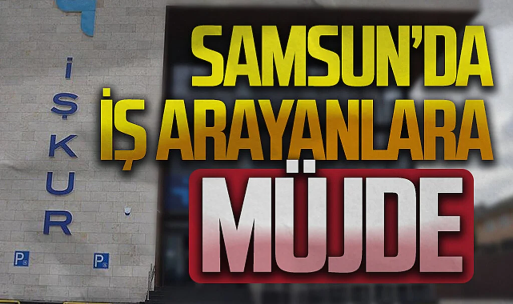 Samsun'da İş Arayanlara Müjde: Çeşitli Sektörlerde Yeni İş Fırsatları Açılıyor!