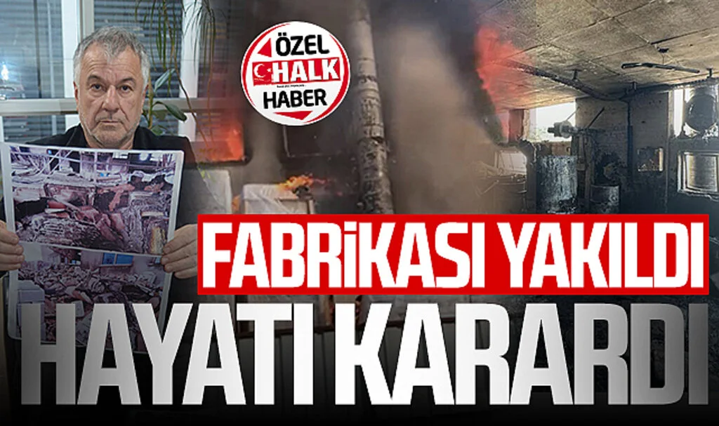 Samsun'da iş insanının fabrikası yakıldı hayatı karardı
