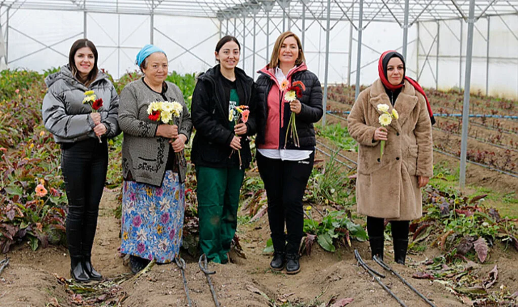 Samsun'da Kadın Ziraat Mühendislerinden Kadın Çiftçilere Destek
