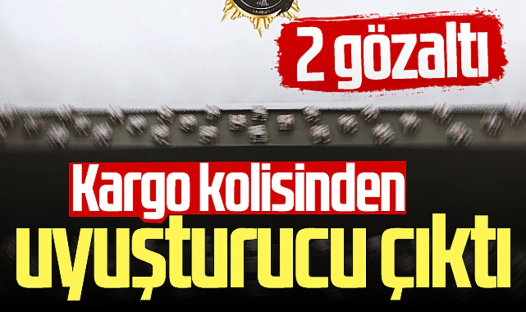 Samsun'da kargo kolisinden uyuşturucu çıktı! 2 gözaltı