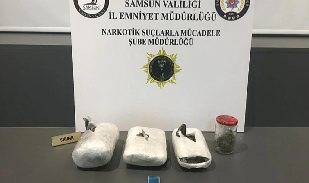 Samsun'da Kargo Yoluyla Uyuşturucu Sevkiyatına Darbe