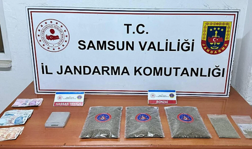 Samsun'da Uyuşturucu Operasyonun! 1 gözaltı