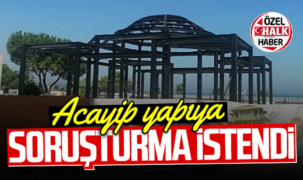 Samsun'daki o acayip yapıya soruşturma istendi