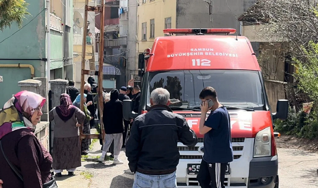 Samsun İlkadım'da Korkutan Yangın