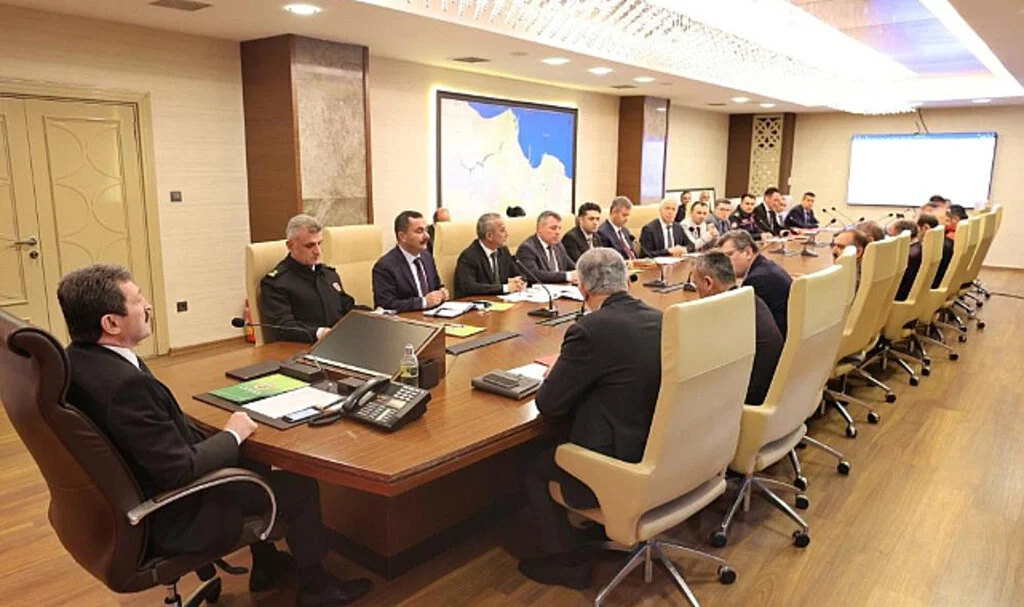 Samsun Valiliği'nde Orman Yangınlarıyla Mücadele Toplantısı Yapıldı