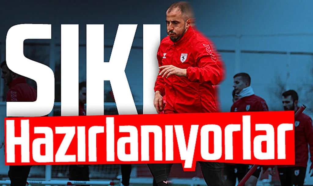 Samsunspor, Ankaragücü maçına sıkı hazırlanıyor