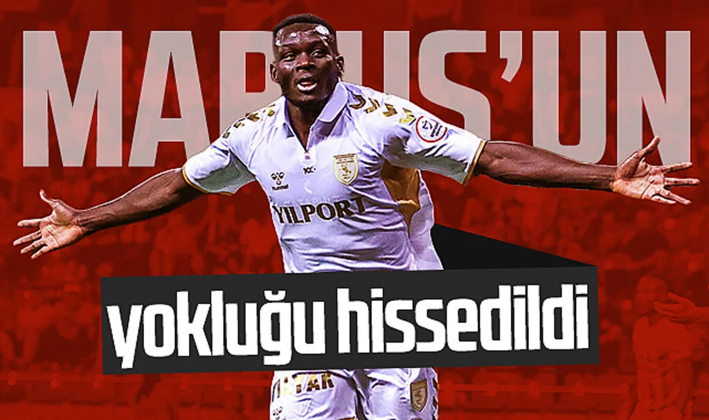 Samsunspor'da Marius Mouandilmadji'nin yokluğu hissedildi