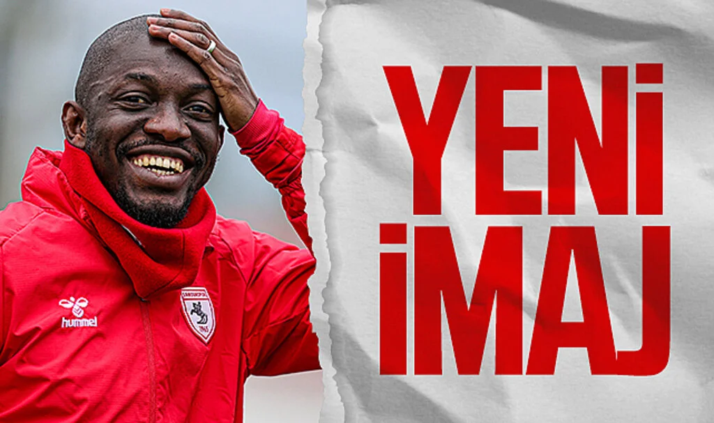 Samsunspor'da Moryke Fofana, yeni imajıyla dikkat çekti