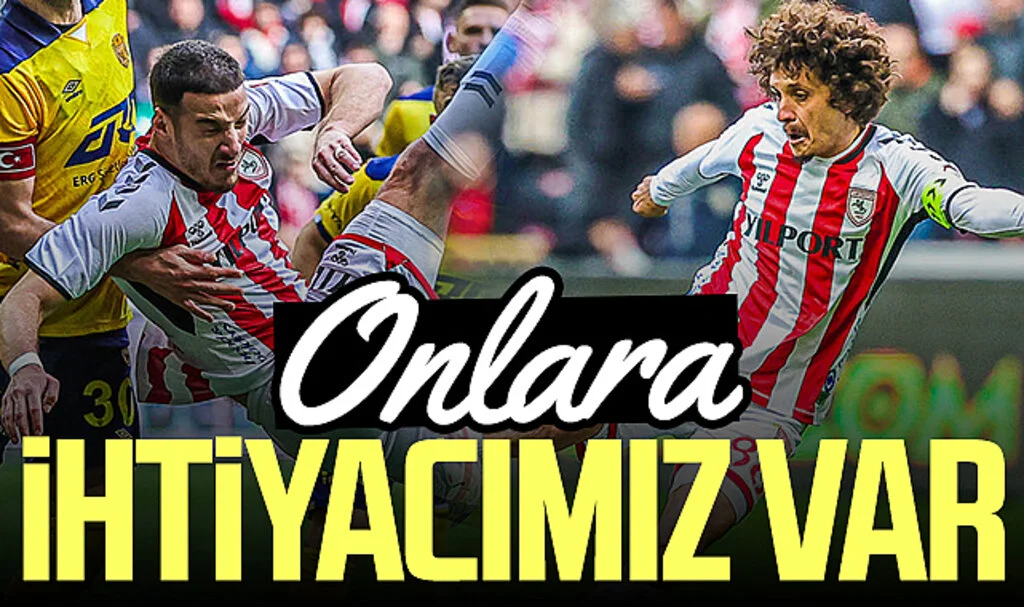 Samsunspor'da o oyunculara yapılan protestolara moral desteği