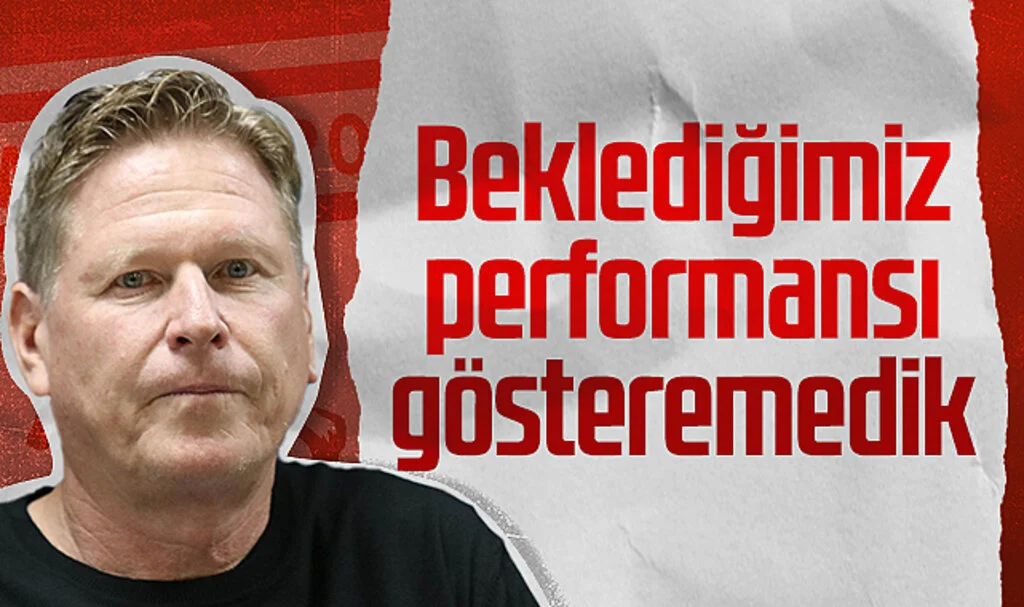 Samsunspor Teknik Direktörü Markus Gisdol: 'Beklediğimiz performansı gösteremedik'