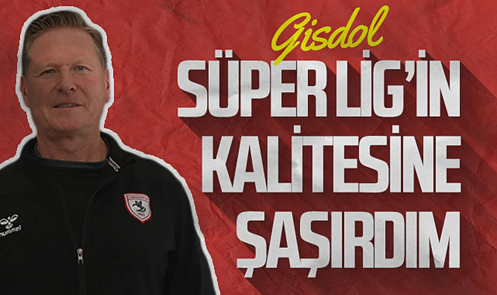 Samsunspor Teknik Direktörü Markus Gisdol: "Süper Lig'e geldikten sonra çok şaşırdım, buradaki kaliteyi gördüm"