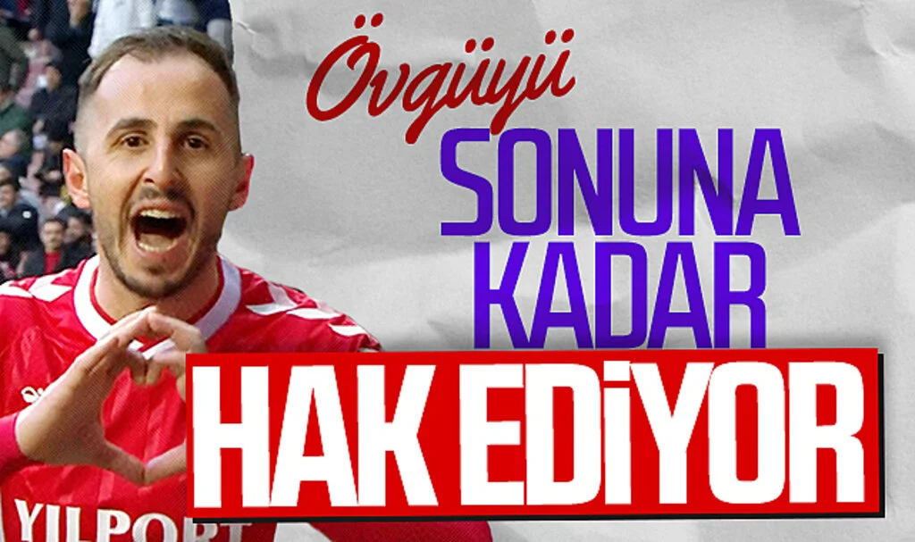 Samsunspor'un kaptanı Zeki Yavru övgüyü sonuna kadar hak ediyor