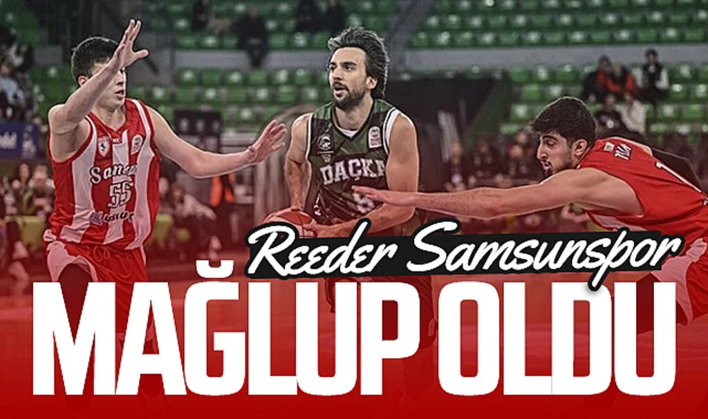 Son Dakika! Darüşşafaka Lassa: 108 – Reeder Samsunspor: 78 (Maç Sonucu)